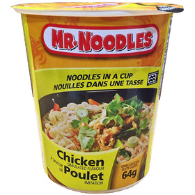Nouilles dans une tasse à saveur poulet 64g Mr Noodles