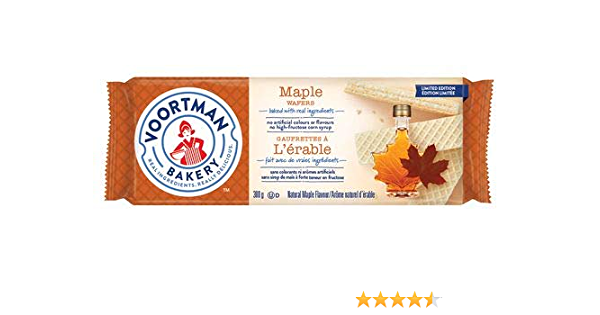 Gaufrettes à l'érable 300g Voortman