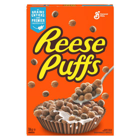 Céréales saveurs naturelles reese puffs 326g
