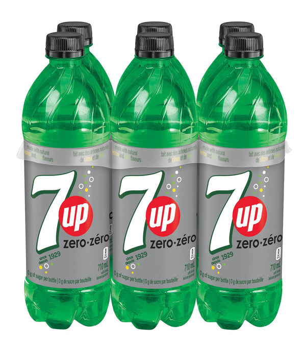 7up zero sucre 6*710ml