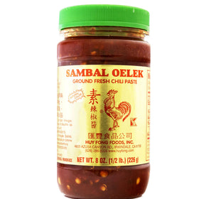 Pâte de chili fraîche broyée 211ml Sambal Oelek