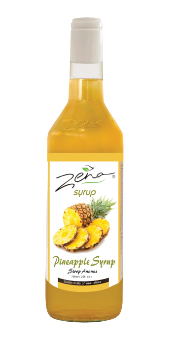 Sirop d'ananas 750ml Zena