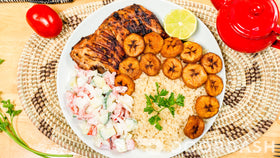 Attiéké au poulet
