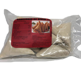 Samoussa au bœuf piquant surgelé 10pièces 500g