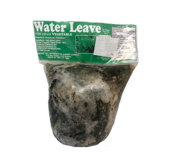 Water leave surgelé 100% naturel 500g