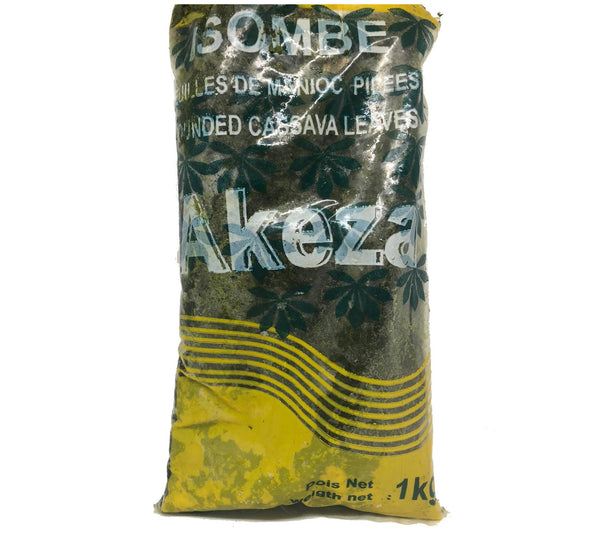 Feuilles de manioc  isombe 1kg Akeza