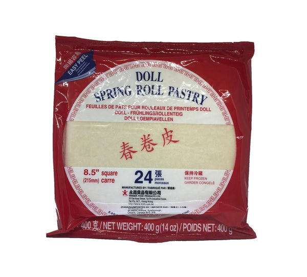 Feuilles de pâtes pour rouleaux de printemps 24pièces surgelé 400g