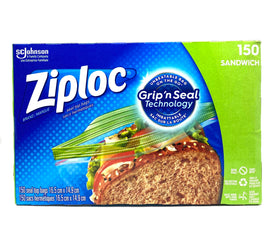 Sac hermétiques pour sandwich ziploc 150 unités