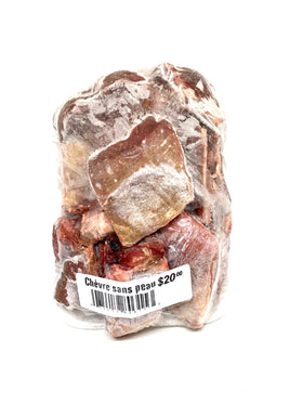 Chèvre sans peau surgelé