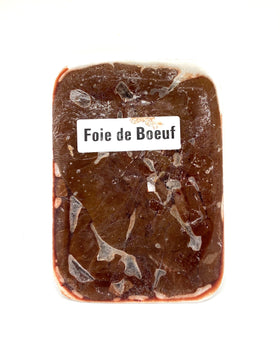 Foie de boeuf surgelé