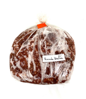 Viande de boeuf hachée surgelée