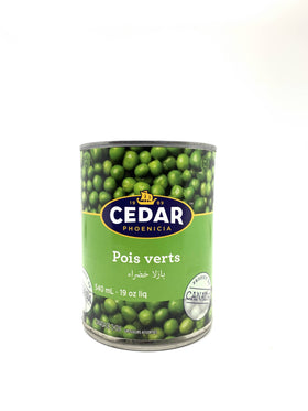 Haricots pois verts 540ml Cedar