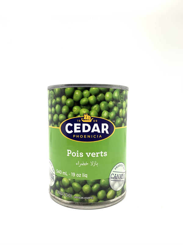 Haricots pois verts 540ml Cedar