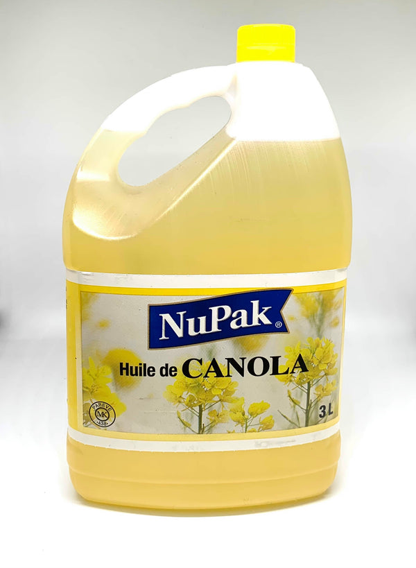 Huile de canola 3l Nupak