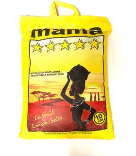 Riz sella basmati jaune 4.54Kg Mama