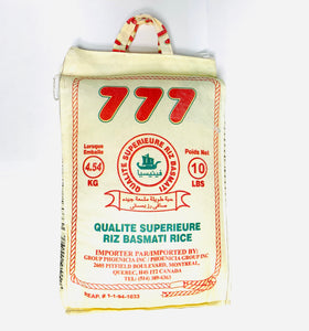 Riz basmati qualité supérieure 777 4.54Kg Phoenicia