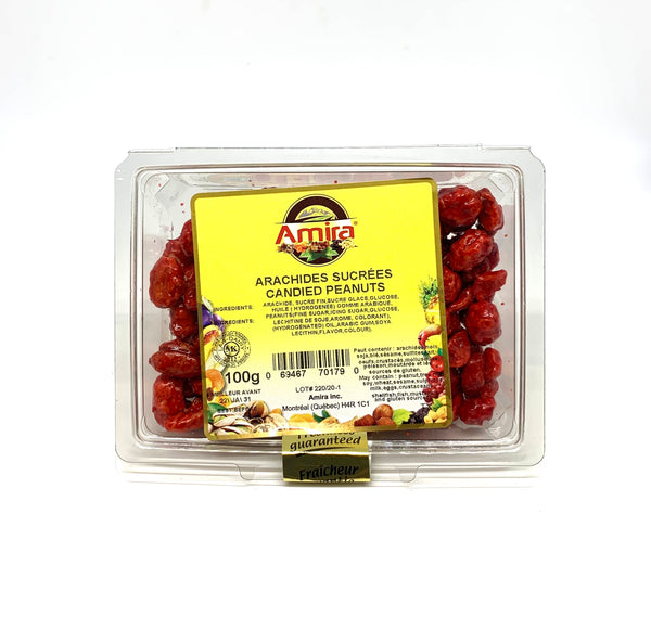 Arachides sucrées 100g Amira
