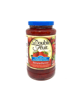 Confiture de fraises double fruit 500 ml