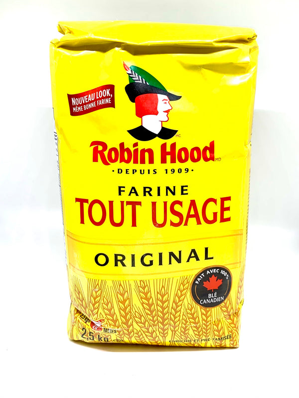 Farine tout usage original 2.5kg Robin Hood