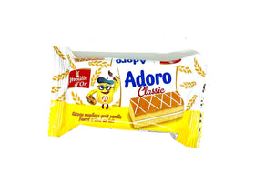 Gâteau moelleux goût vanille fourré crème au lait Moulin d'or