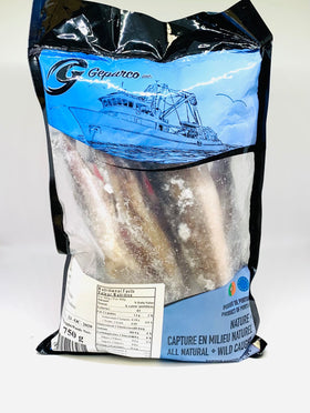Merlu entier 750 g