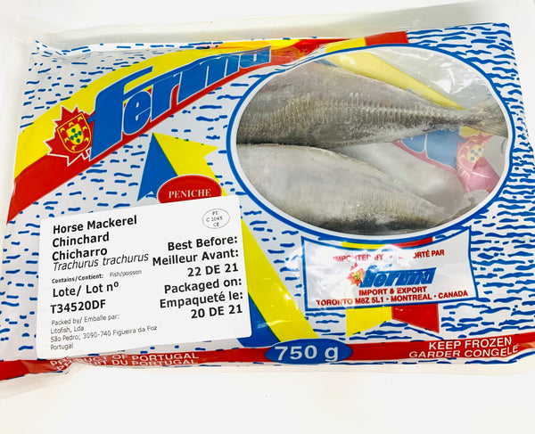 Poisson chinchard surgelé 750g