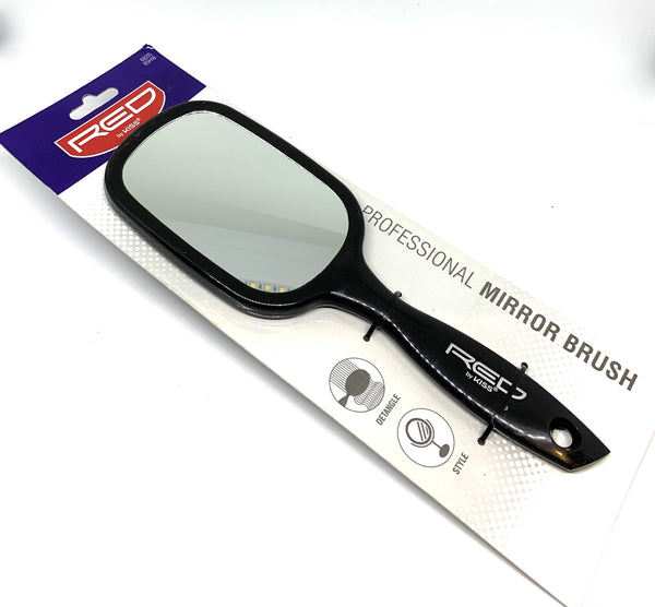 Brosse à miroir couleur noire Red