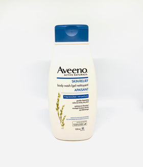 Gel douche apaisant non parfumé 532ml Aveeno