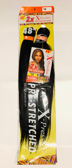 Rallonge pour tresses de longueur 48 X-Pression