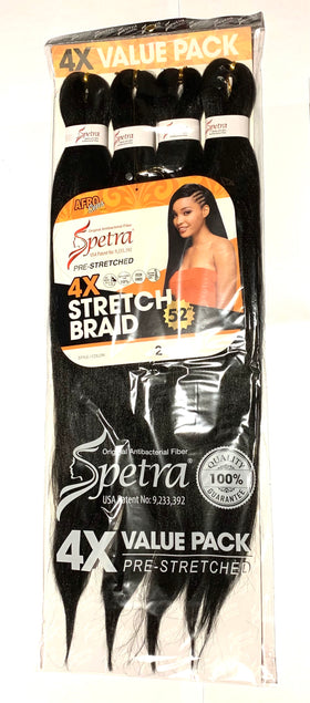 Rallonge pour tresses de longueur 52 Spetra