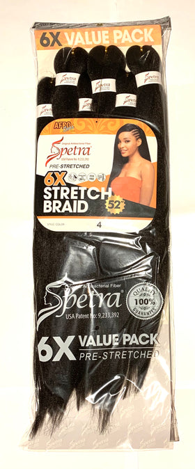 Rallonge pour tresses de couler 4 et de longueur 52 Spetra