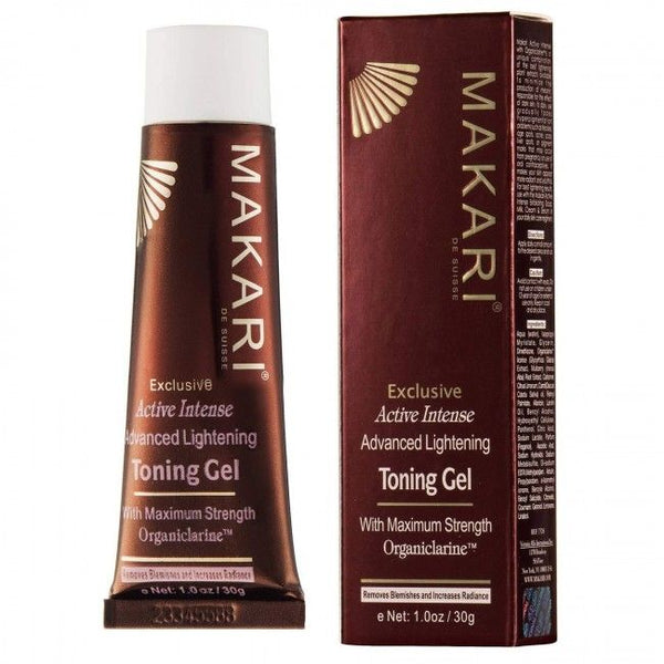 Gel tonifiant avec forte teneur organiclarine 30g Makari