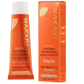 Gel tonifiant au huiles d'Argan et de carotte 30g Makari