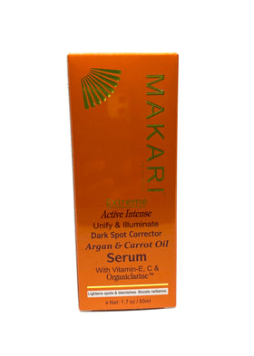 Serum correcteur et anti-tâches au huiles d'Argan et de carotte 50ml Makari