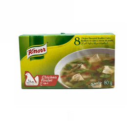 Bouillon en cubes à saveur de poulet 80g Knorr