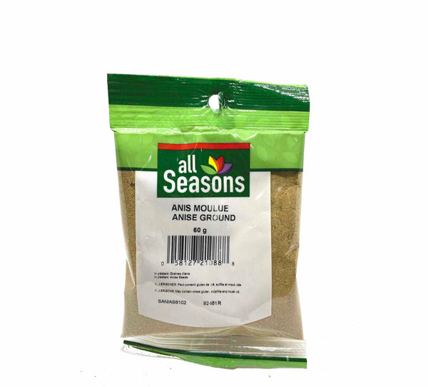 Anis moulu 60g All Seasons