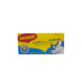 Bouillon saveur poulet 12 cubes 138g Maggi