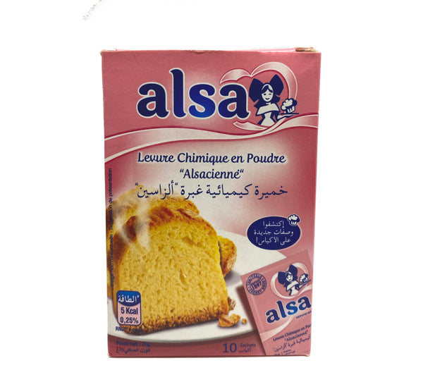 Levure chimique en poudre 70g Alsa