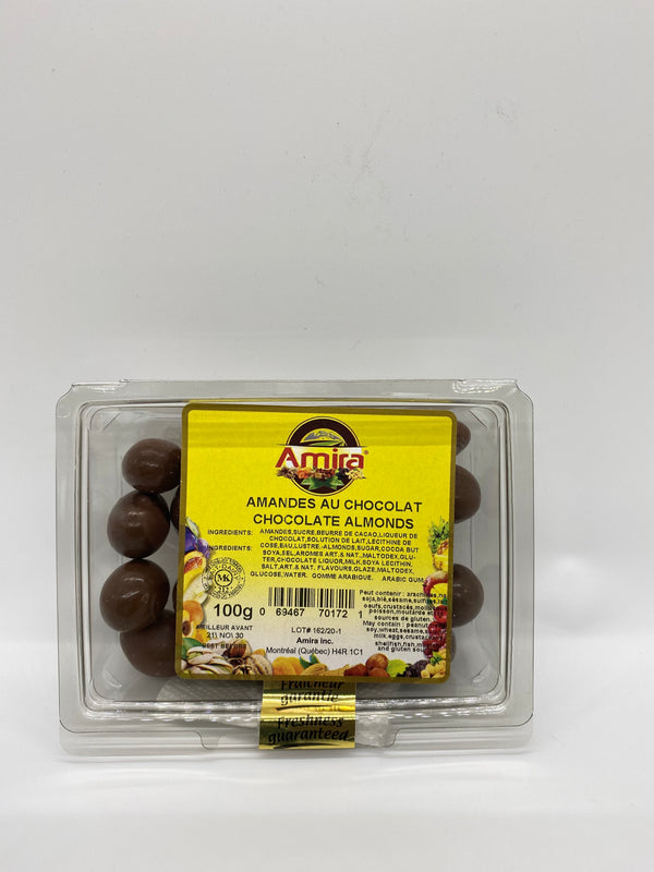 Amandes au chocolat 100g Amira