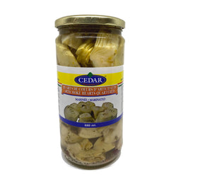 Quarts de cœurs d'artichauts 680ml Cedar