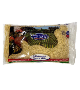 Millet naturel 454g Cedar