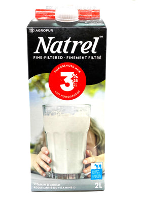 Lait finement filtré 3.25% m.f 2 l Natrel
