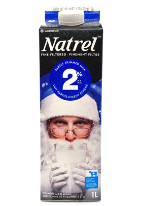 Lait finement filtré 2% m.f 1 l Natrel