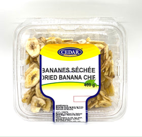 Bananes séchées 400g Cédar