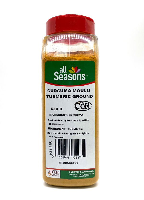 Curcuma moulu 550g All Seasons