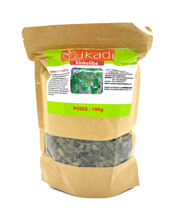 Feuilles de kinkeliba 100% naturel 100g Ikadi