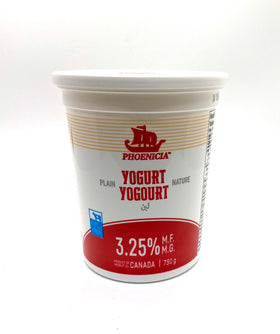 Yogourt nature 3,25% 750g Phoenicia