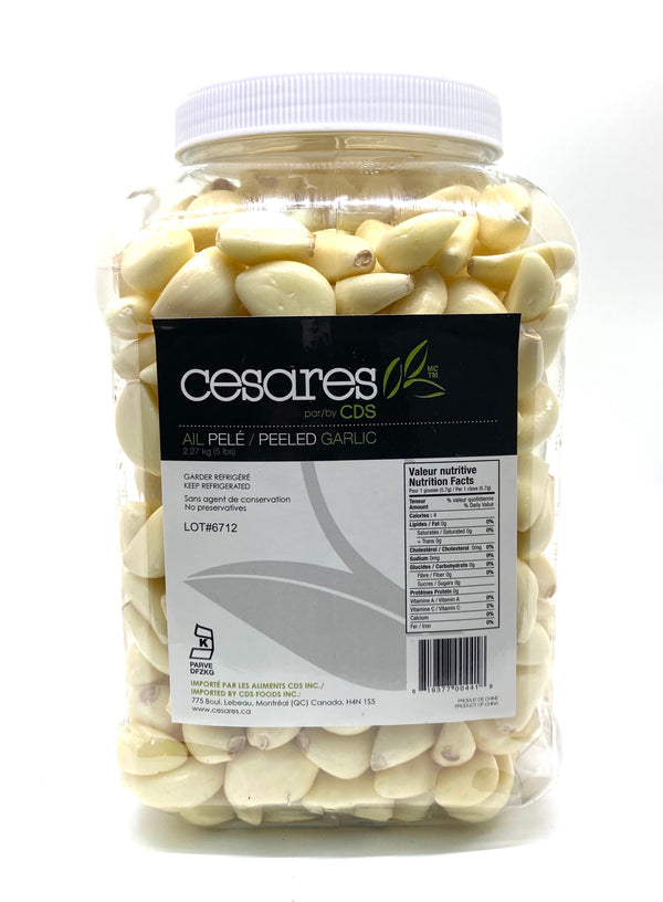 Boite d'ail pelé 5lb