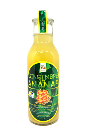Jus de gingembre et d'ananas 355ml Nare