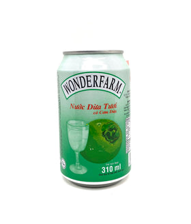 Eau de coco avec pulpe 310ml Wonderfram